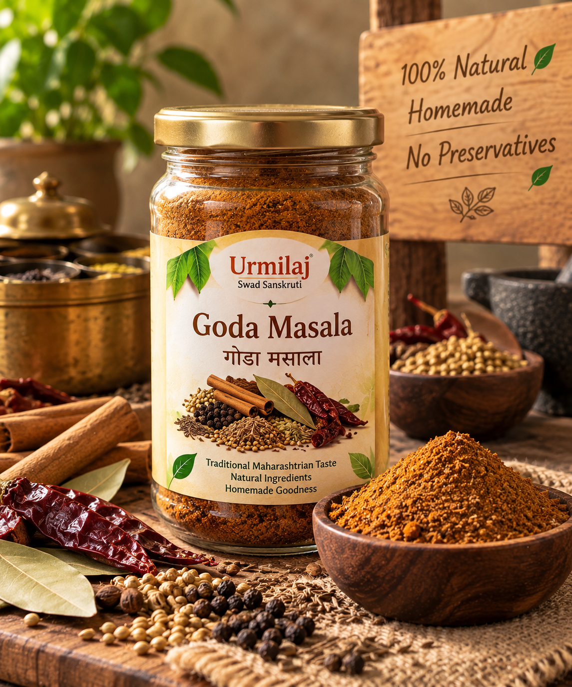 Traditional Maharashtrian Goda Masala